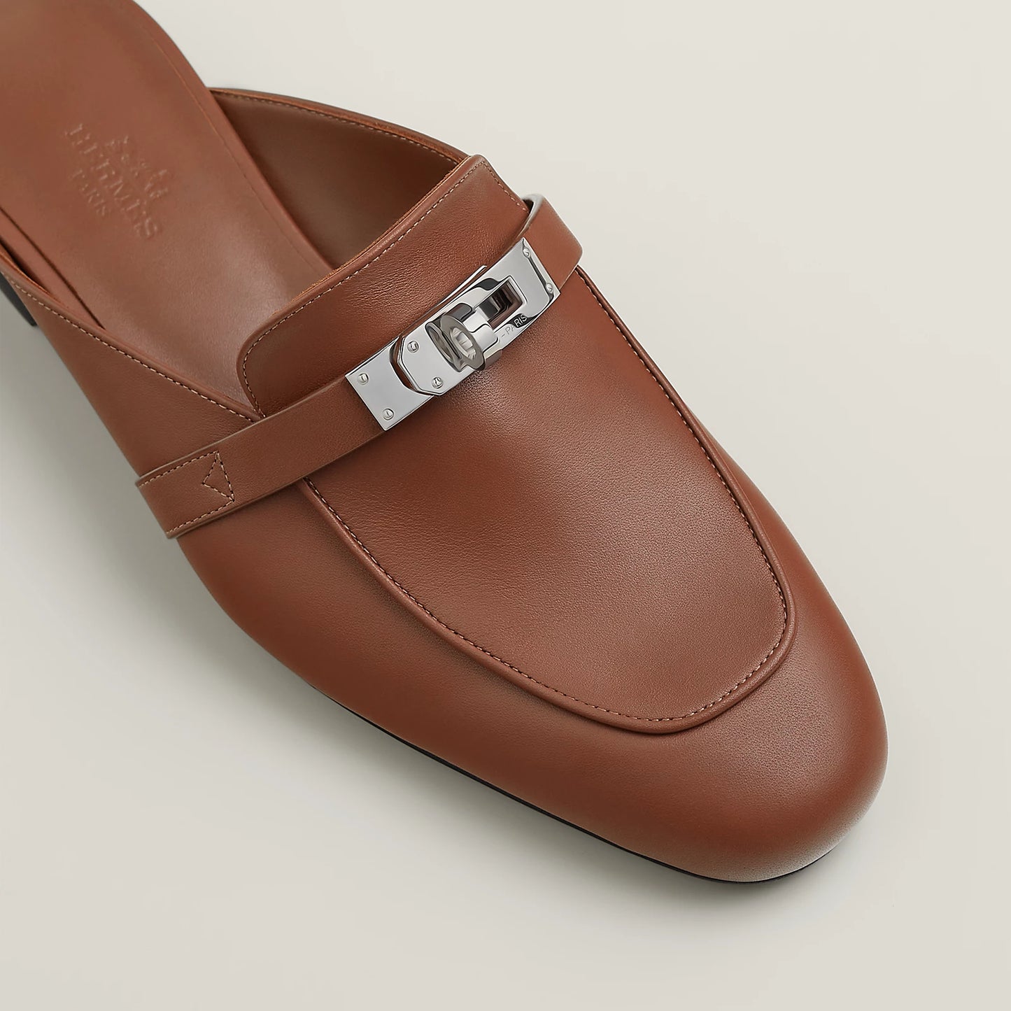 Hermès - Mules Oz Gold