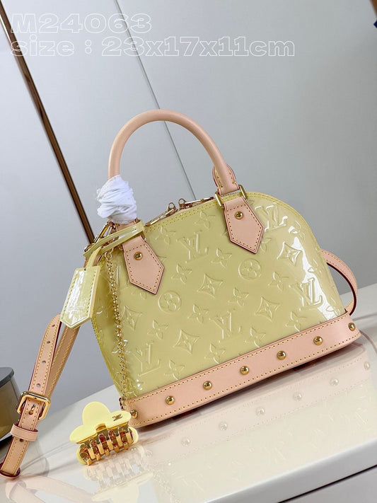 Louis Vuitton - Sac Alma BB Jaune