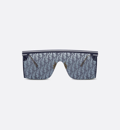Dior - Lunettes De Soleil DiorClub M1U masque Dior Oblique Bleu