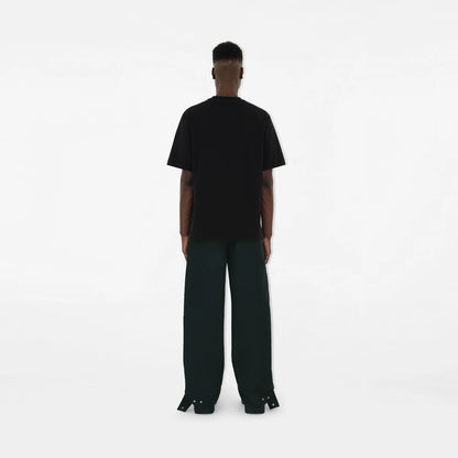 Burberry - T-shirt en coton EKD Noir