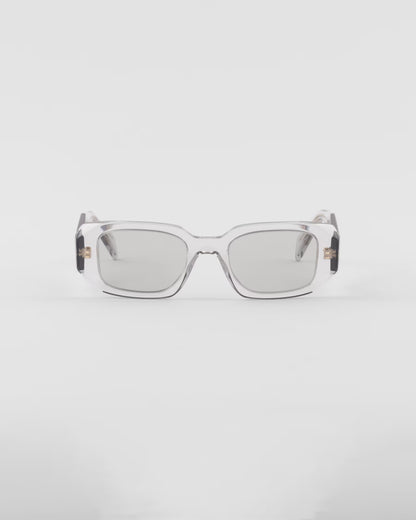 Prada - Lunettes De Soleil Prada Symbole Verres Gris Clair