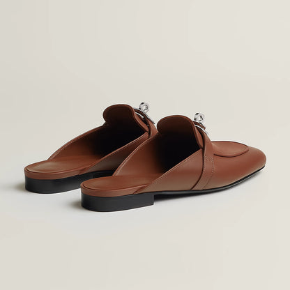 Hermès - Mules Oz Gold