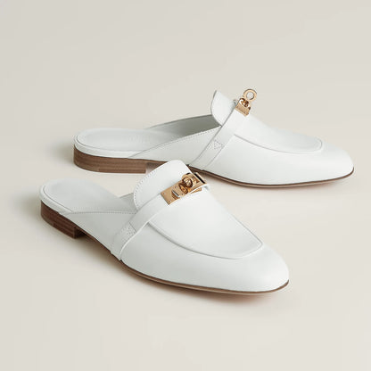 Hermès - Mules Oz Blanc II