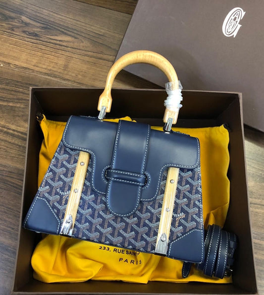 Goyard - Saigon Mini Structuré Bleu