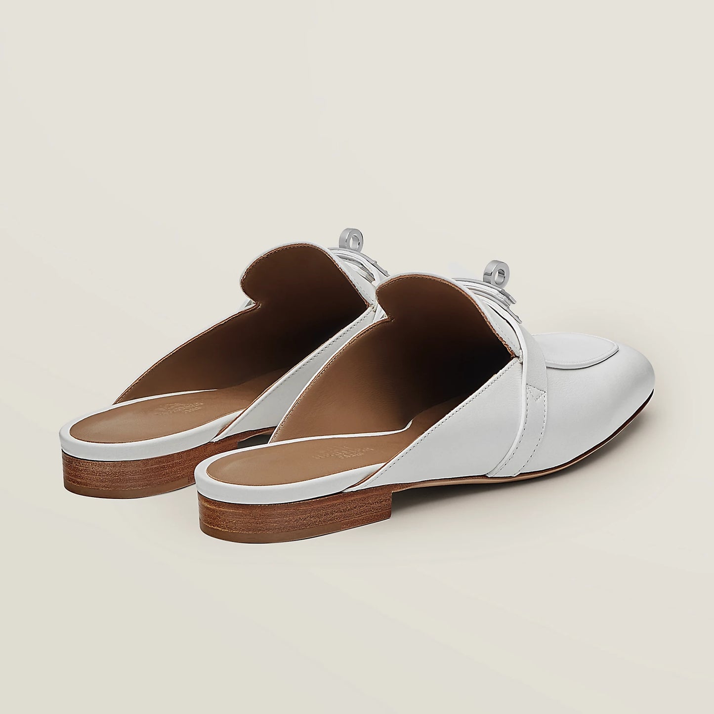 Hermès - Mules Oz Blanc I