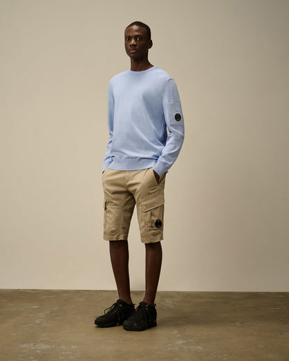 C.P Company - Short Cargo stretch sateen Vintage Khaki Beige