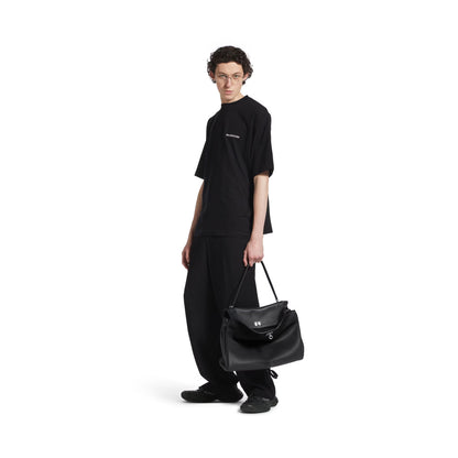 Balenciaga - T-SHIRT BALENCIAGA BACK FIT MEDIUM NOIR