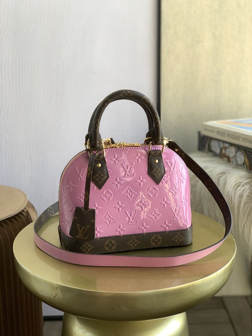 Louis Vuitton - Sac Alma BB Rose Clair