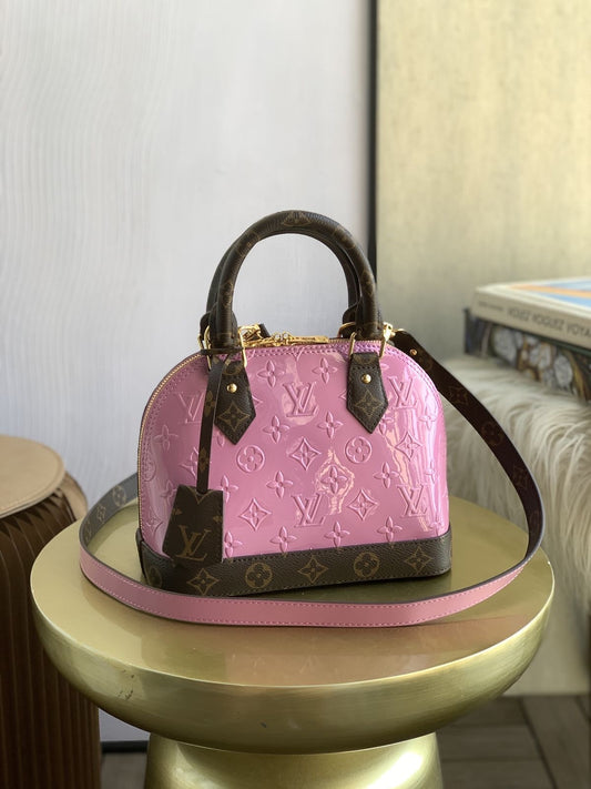 Louis Vuitton - Sac Alma BB Rose Clair