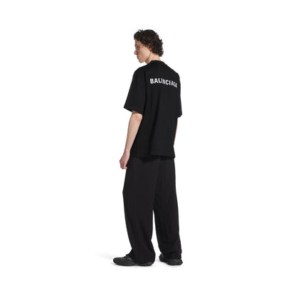 Balenciaga - T-SHIRT BALENCIAGA BACK FIT MEDIUM NOIR
