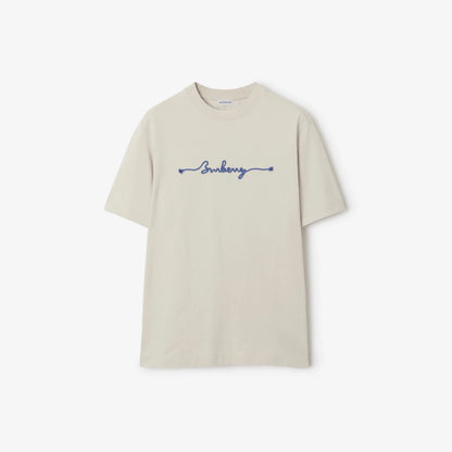 Burberry - T-shirt en coton à logo corde Sail