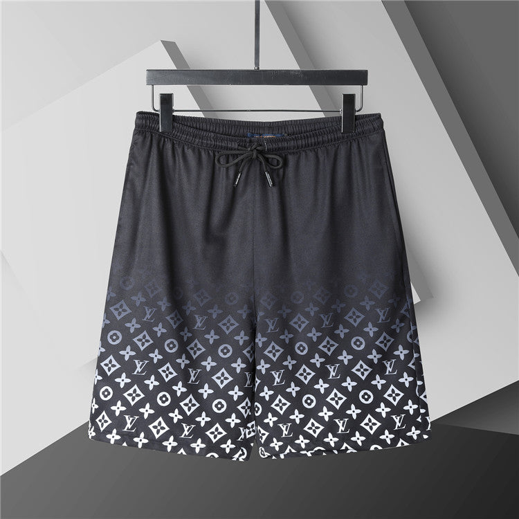 Louis Vuitton - Ensemble CHEMISE + SHORT logo LV Noir