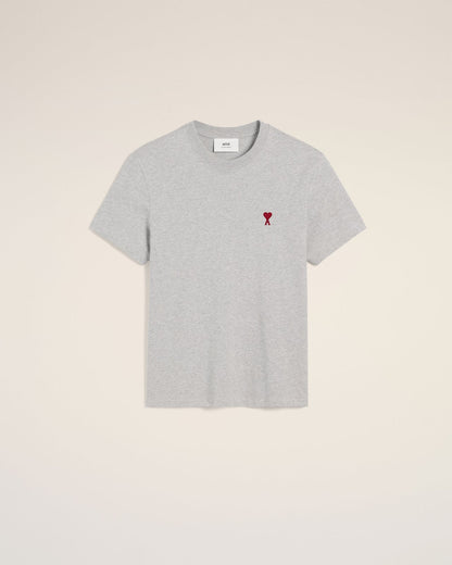 Ami - T-shirt Patch Ami De Cœur en coton Gris