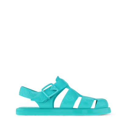 Louis Vuitton - Sandale LV Venice Bleu Turquoise