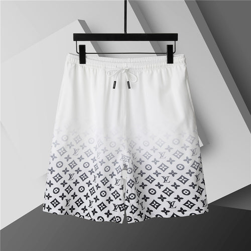 Louis Vuitton - Short à logo LV Blanc