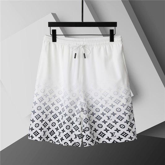 Louis Vuitton - Short à logo LV Blanc