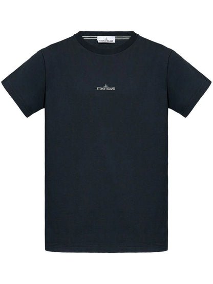 Stone Island - T-shirt logo Navy Compass