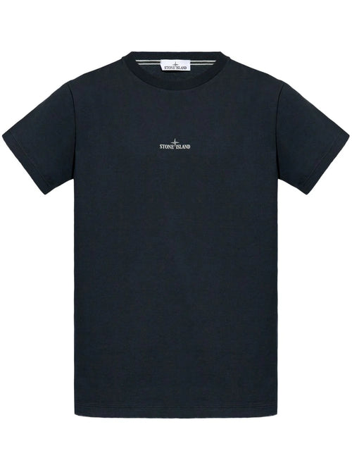 Stone Island - T-shirt logo Navy Compass