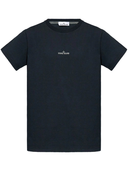 Stone Island - T-shirt logo Navy Compass