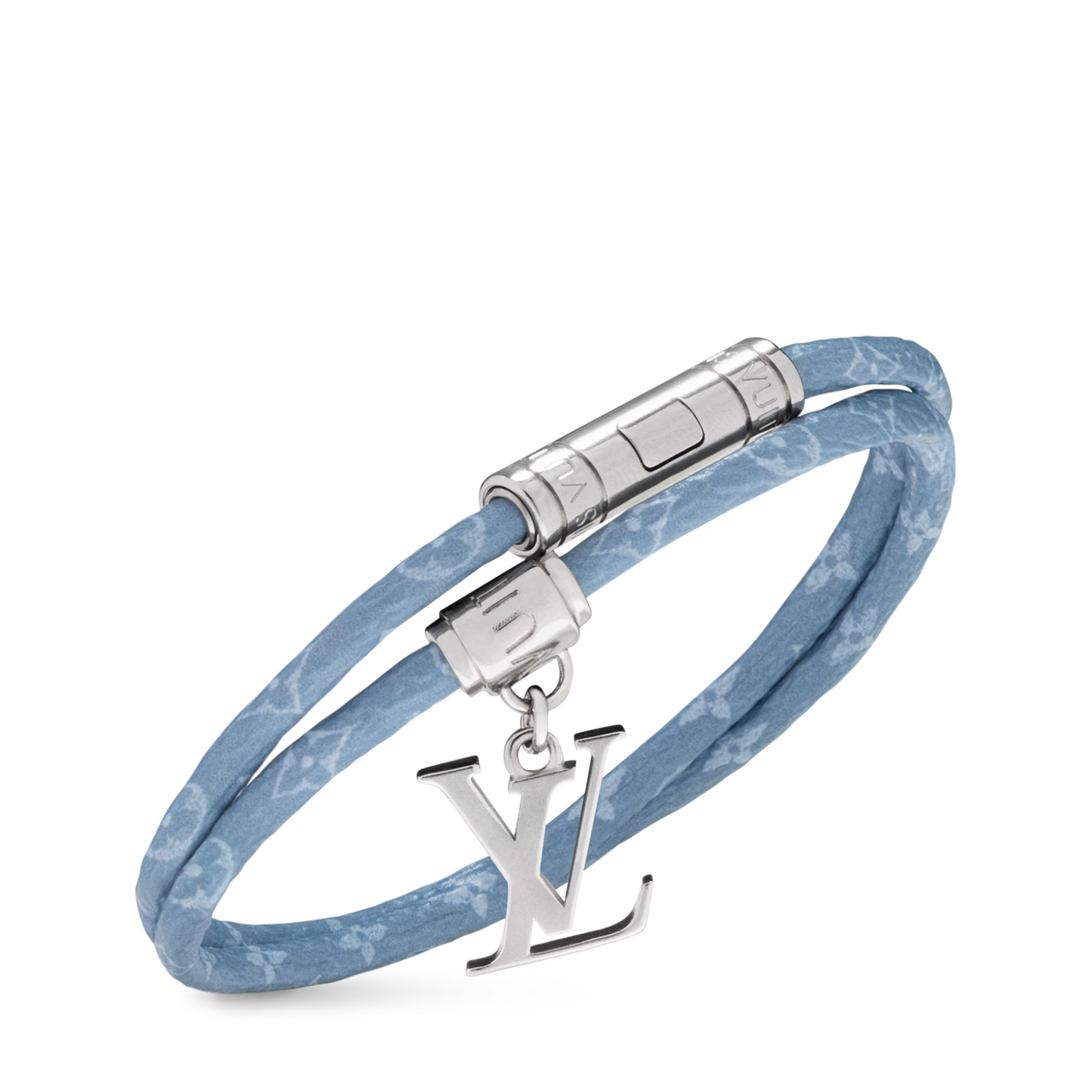 Bracelet LV Monogram Double Tour Bleu