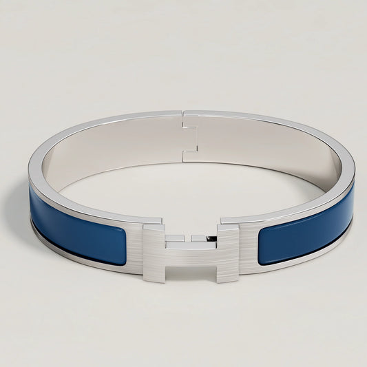 Hermès - Bracelet Clic HH Ultramarine Mat