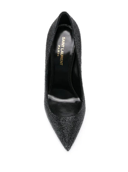 YSL - Escarpins Opyum 85 à paillettes
