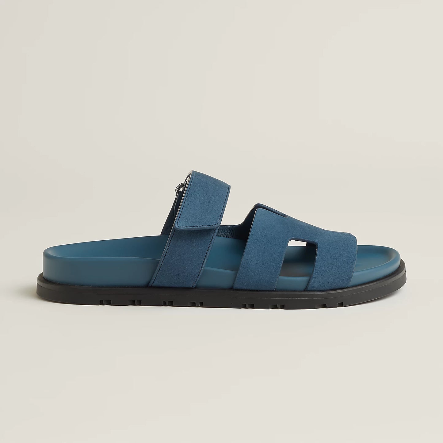Hermès - Sandales Chypre Bleu Turquin