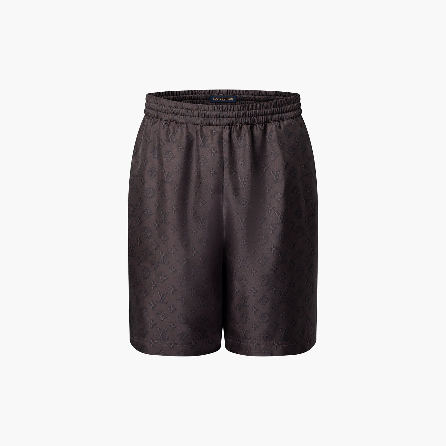 Louis Vuitton - Ensemble SHORT + CHEMISE imprimé Monogram en soie