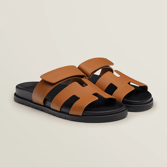 Hermès - Sandales Chypre Naturel