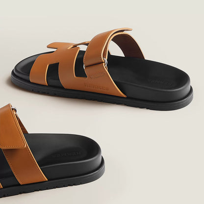 Hermès - Sandales Chypre Naturel