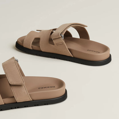 Hermès - Sandales Chypre Beige Sable