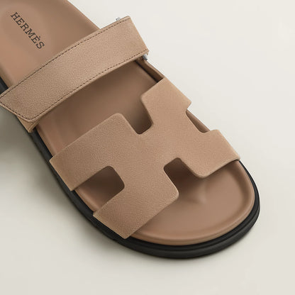 Hermès - Sandales Chypre Beige Sable
