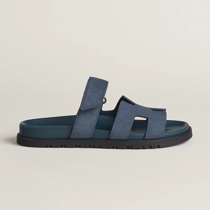 Hermès - Sandales Chypre Bleu Céleste