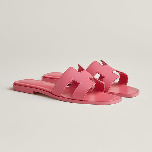 Hermès - Sandales Oran Rose Pétale
