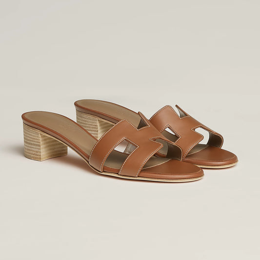 Hermès - Sandales Oasis Gold