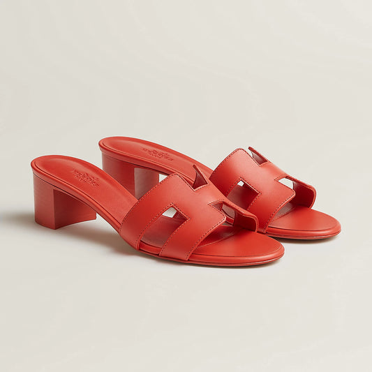Hermès - Sandales Oasis Orange Capucine