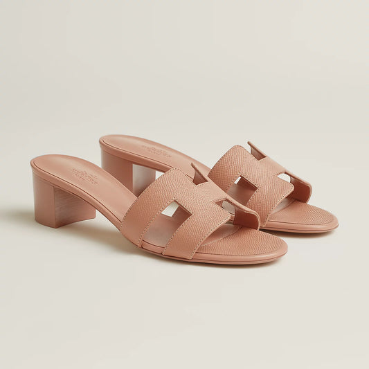 Hermès - Sandales Oasis Beige Perlino