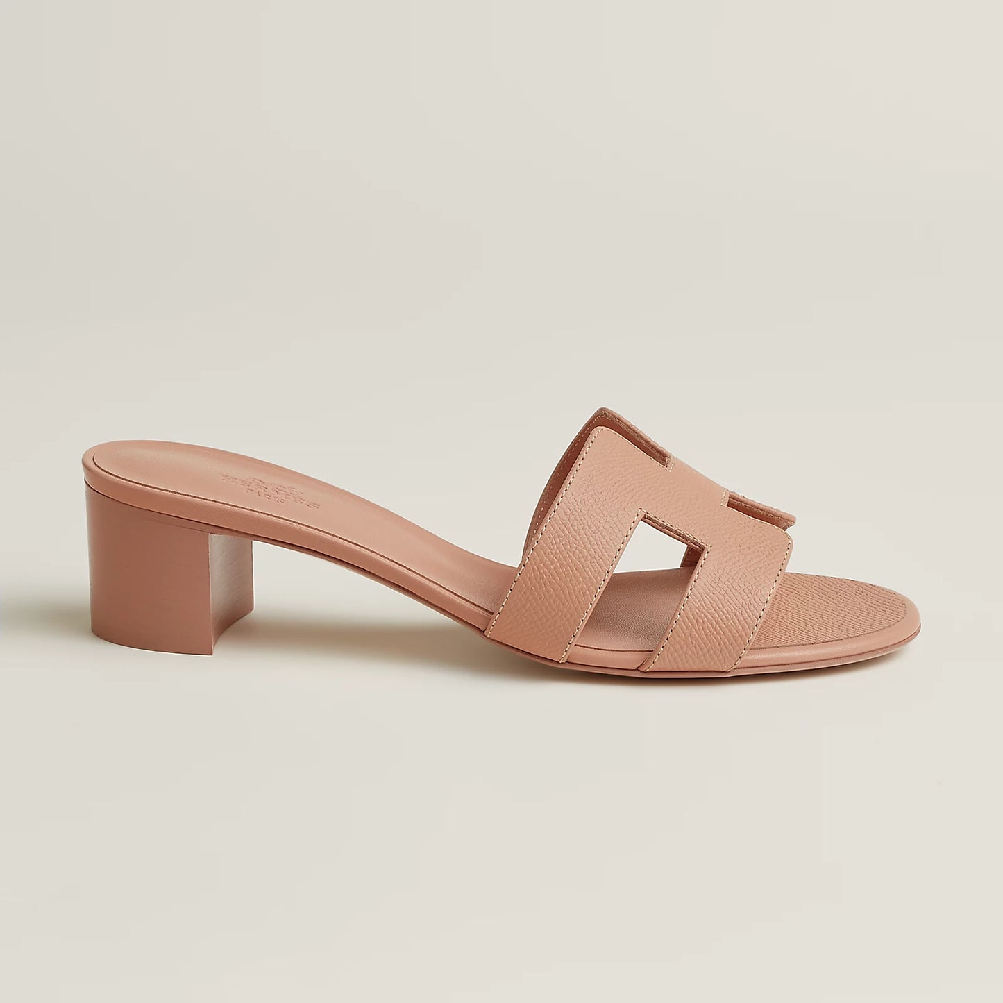 Hermès - Sandales Oasis Beige Perlino