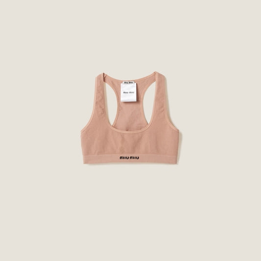 Miu Miu - Haut dos nageur Beige Chair