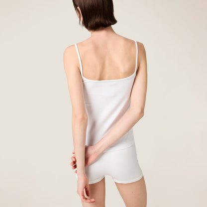 Miu Miu - Haut sans coutures Blanc