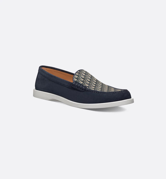 Dior - Mocassin Granville Suède Bleu marine
