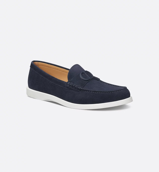 Dior - Mocassin CD Granville Suède Bleu marine
