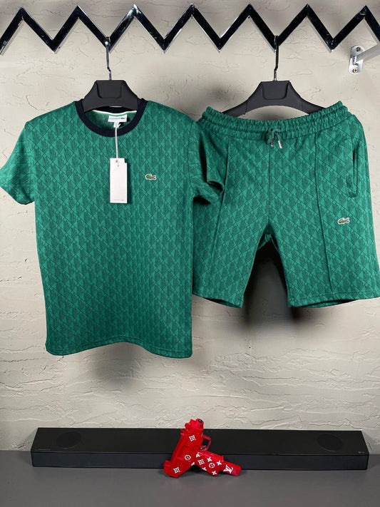 Lacoste - Ensemble T-shirt + Short Vert