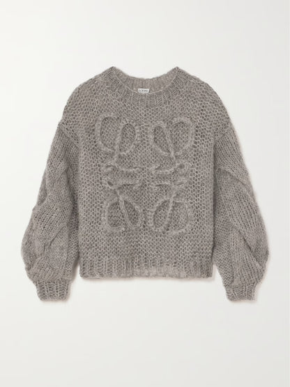 Loewe - Pull oversize en mohair mélangé Anagram