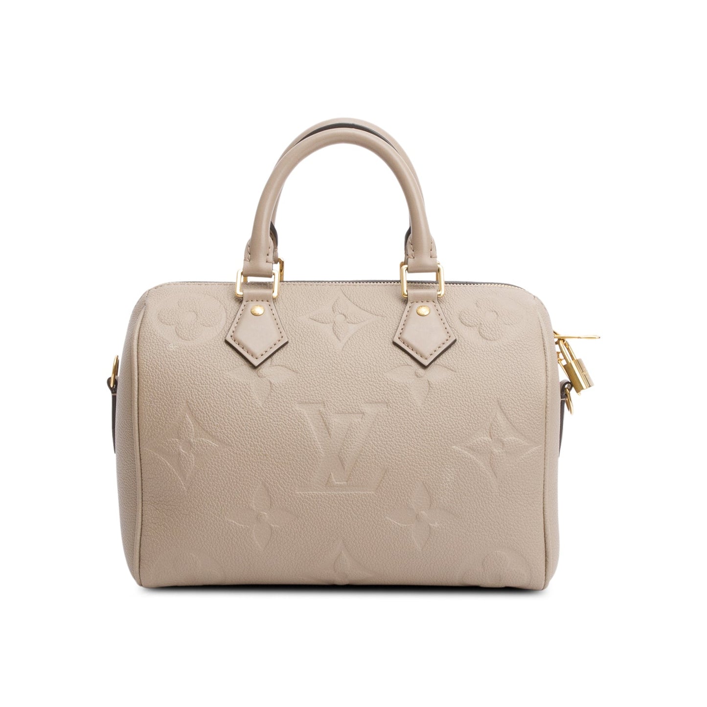 Louis Vuitton 2024 Dune Monogram Empreinte Leather Speedy Bandouliere 30 w/ Strap & Box