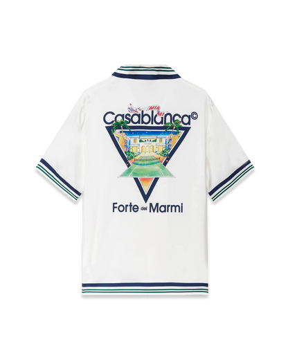 Miami Open x Forte Dei Marmi Short Sleeve Silk Shirt