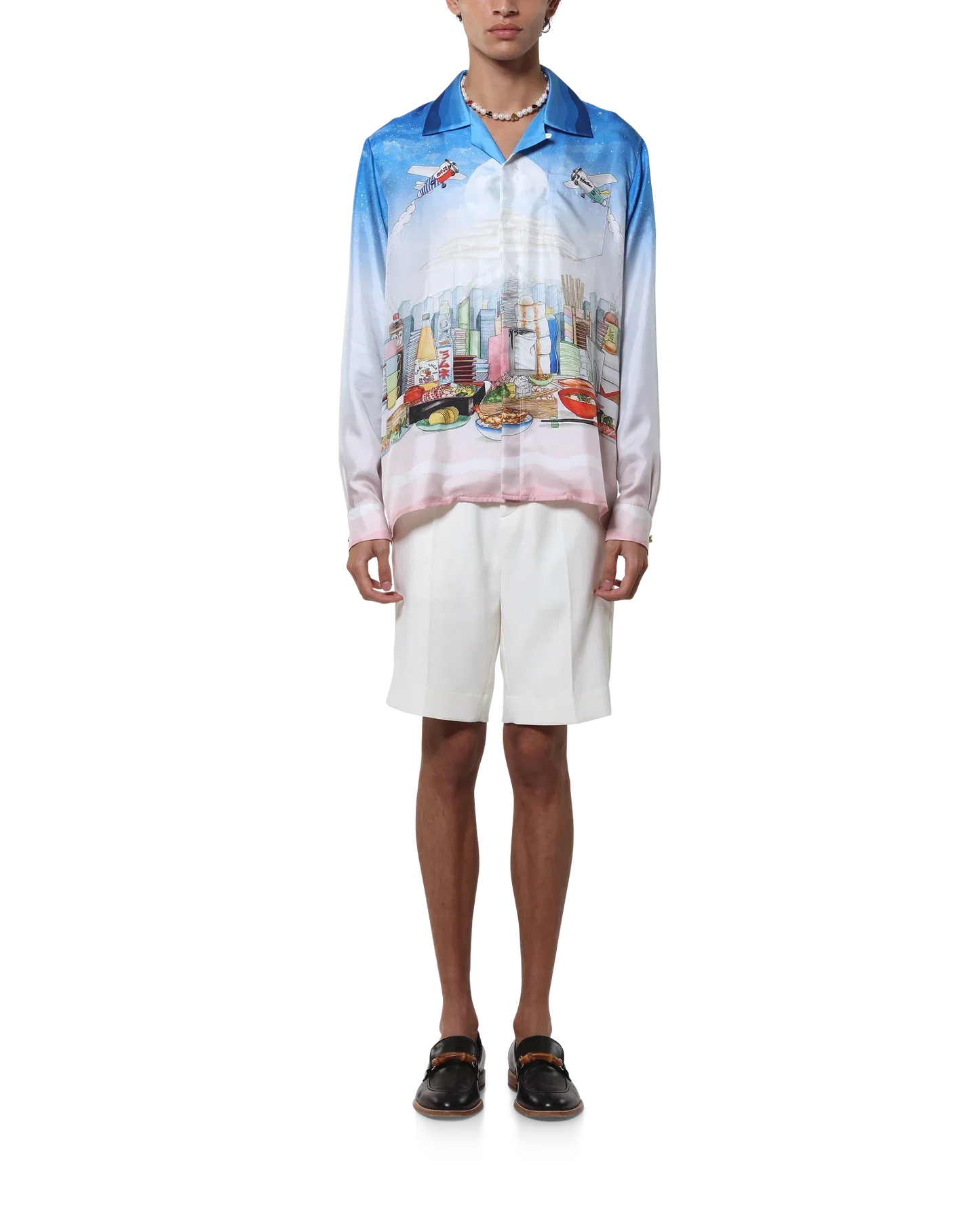 Casa Cafe Silk Shirt