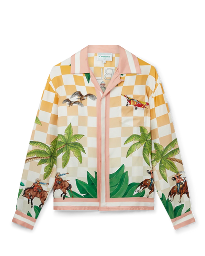 Tennis Club Silk Shirt