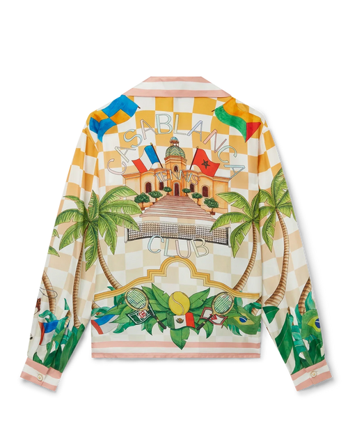 Tennis Club Silk Shirt