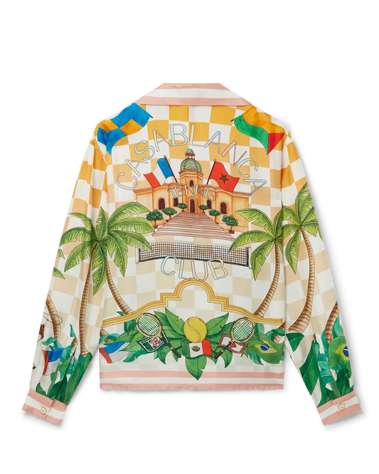 Tennis Club Silk Shirt